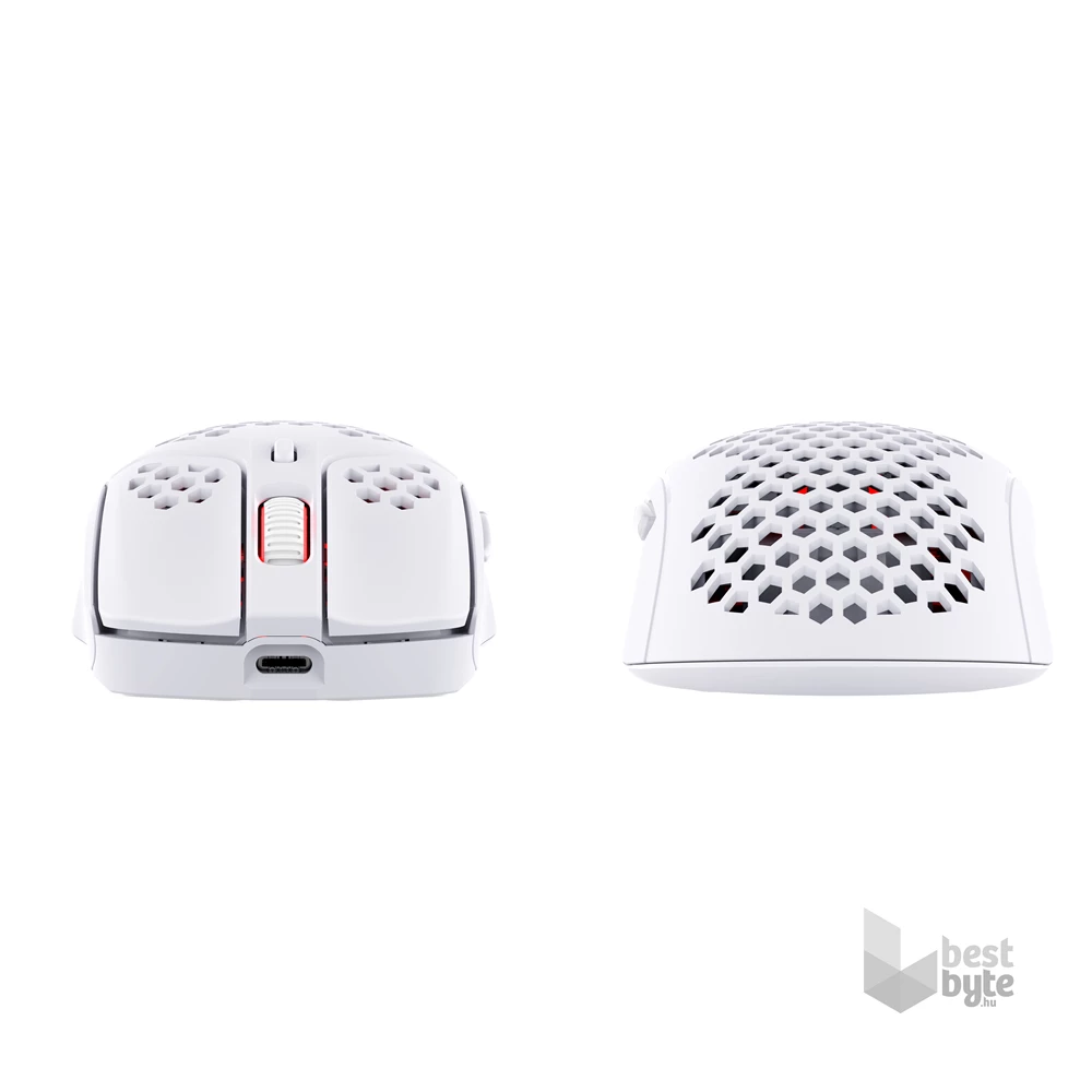 HyperX Pulsefire Haste vezeték nélküli fehér gamer egér