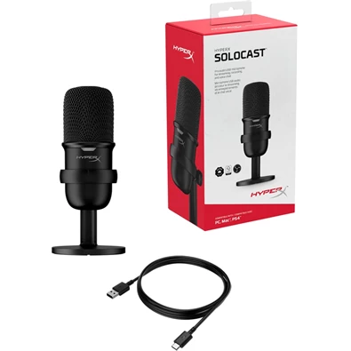 HyperX SoloCast gamer mikrofon