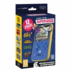 Hyper Mega Tech Retro Gaming Capcom Edition 2,8” hordozható játékkonzol