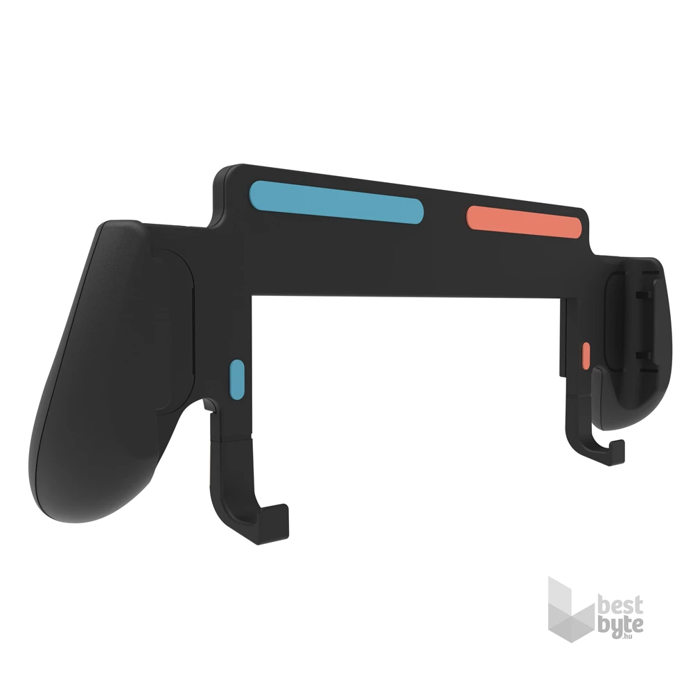 Hyperkin M07715 SwiftGrip Pro Nintendo Switch 2 fekete játéktartós ergonomikus játékkonzol tartó