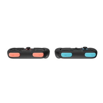 Hyperkin M07717 Nintendo Switch 2 fekete ergonomikus markolat csomag Joy-Con kontrollerhez (2 db)