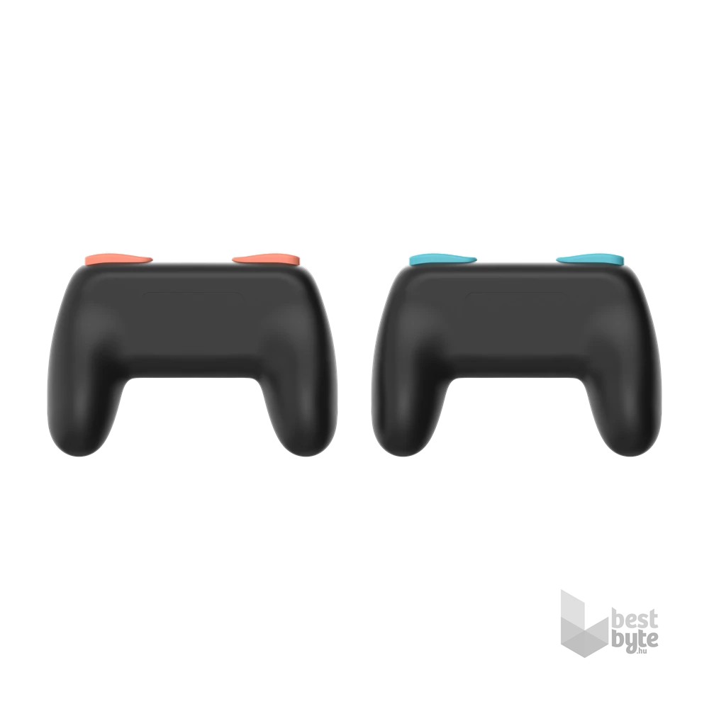Hyperkin M07717 Nintendo Switch 2 fekete ergonomikus markolat csomag Joy-Con kontrollerhez (2 db)