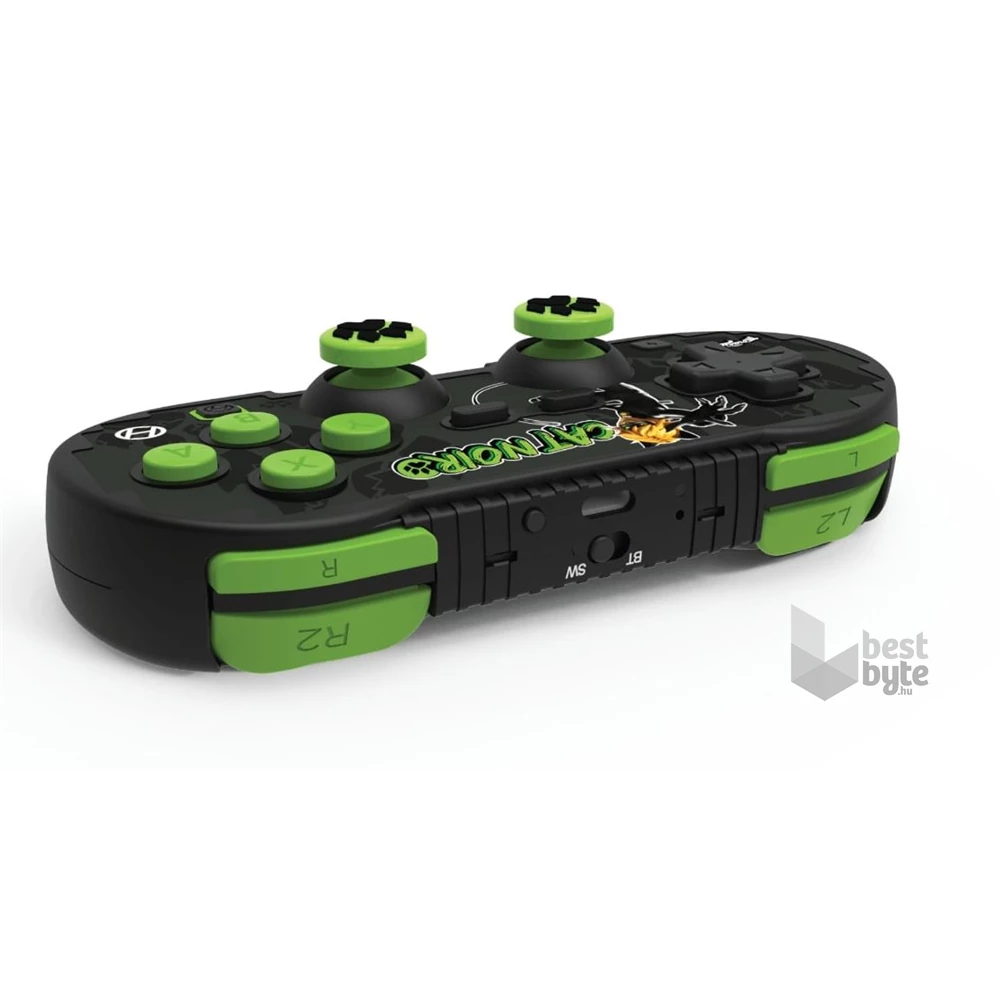 Hyperkin M01328-MTCN Pixel Art Miraculous Nintendo Switch/PC/Mac/Android vezeték nélküli "Fekete macska" kontroller