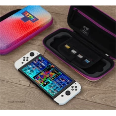 Hyperkin M07541-TEHG Tetris EVA Nintendo Switch/Switch OLED/Switch "Hyper Gradient" erősített utazótok