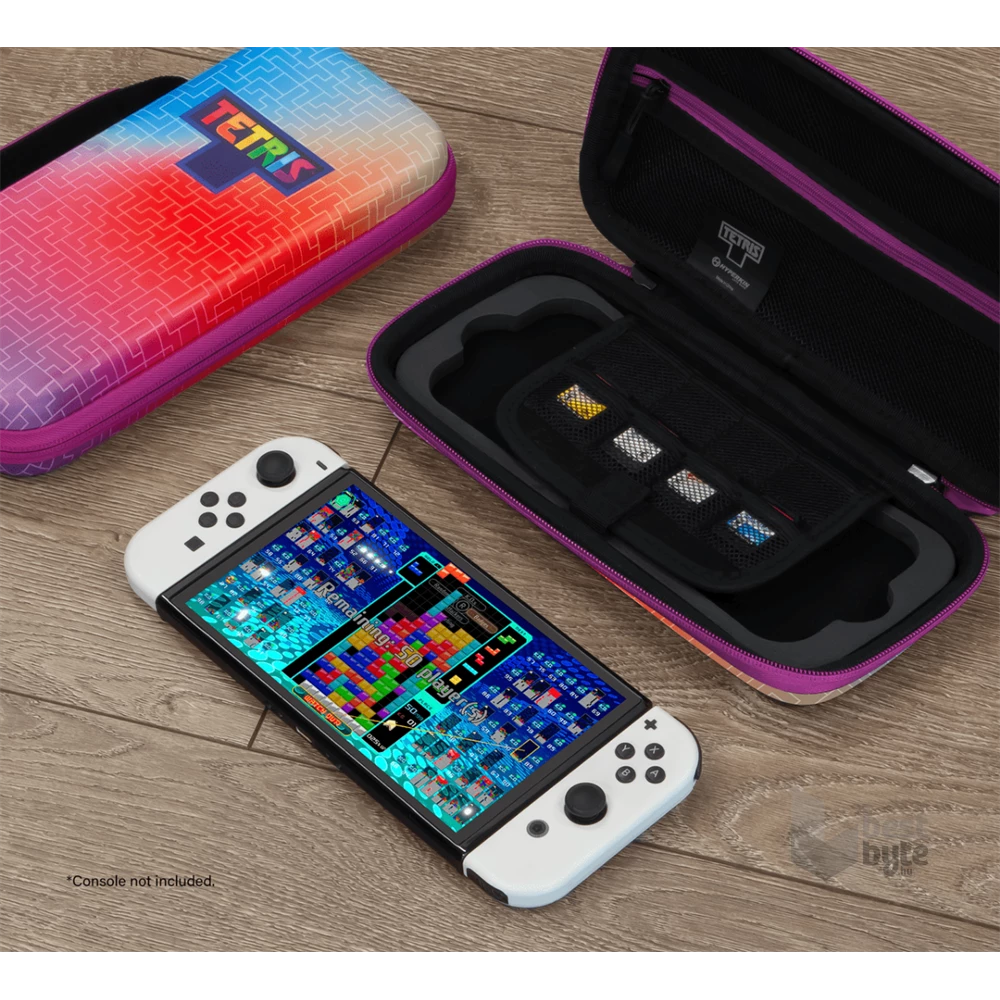 Hyperkin M07541-TEHG Tetris EVA Nintendo Switch/Switch OLED/Switch "Hyper Gradient" erősített utazótok