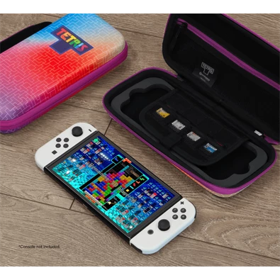 Hyperkin M07541-TEHG Tetris EVA Nintendo Switch/Switch OLED/Switch "Hyper Gradient" erősített utazótok