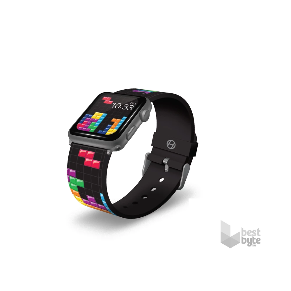Hyperkin M07494-TS Tetris "Tetrimino Stack" 38/40/42/44mm Quick Release óraszíj