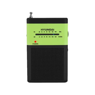 Hyundai HYUPPR310BG fekete-zöld hordozható rádió
