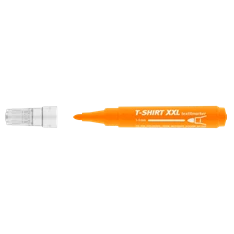 ICO D10 XXL (27) narancs textilmarker rostirón