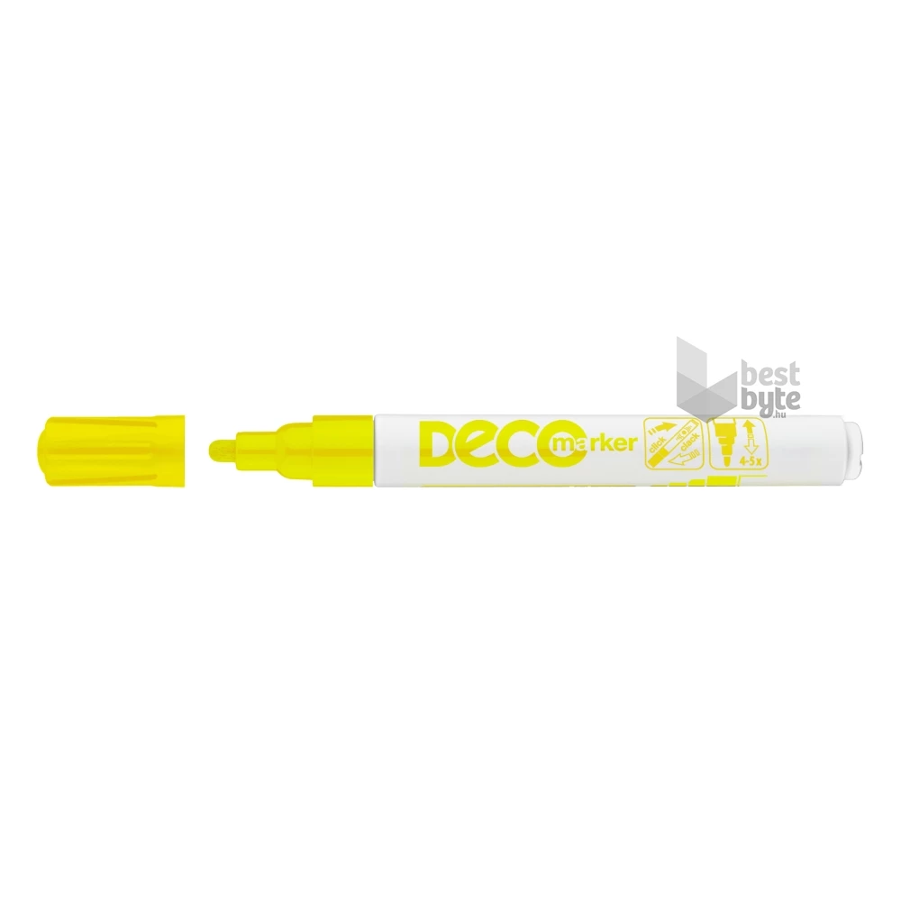 ICO Deco Marker citromsárga lakkmarker