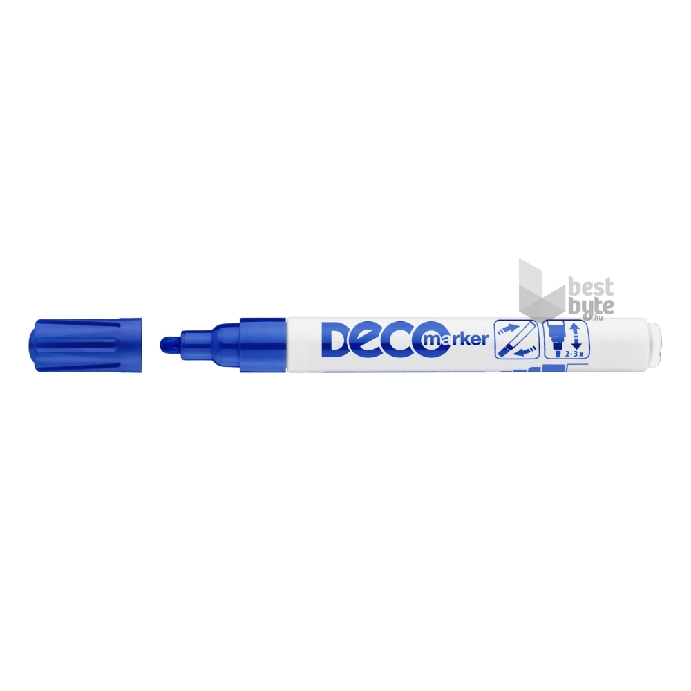 ICO Deco Marker kék lakkmarker