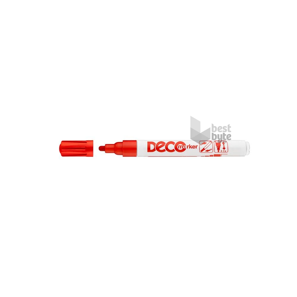 ICO Decomarker D10 piros lakkmarker