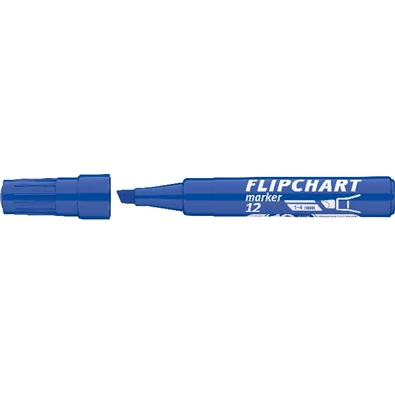 ICO Flipchart 12 kék marker