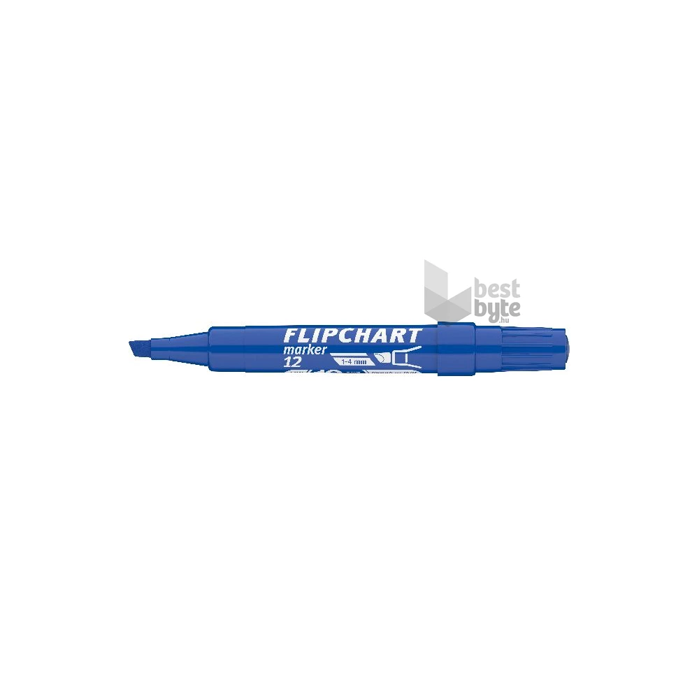 ICO Flipchart 12 kék marker