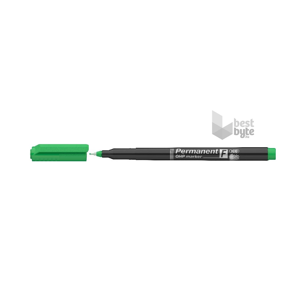 ICO OHP F 0,5mm zöld permanent marker
