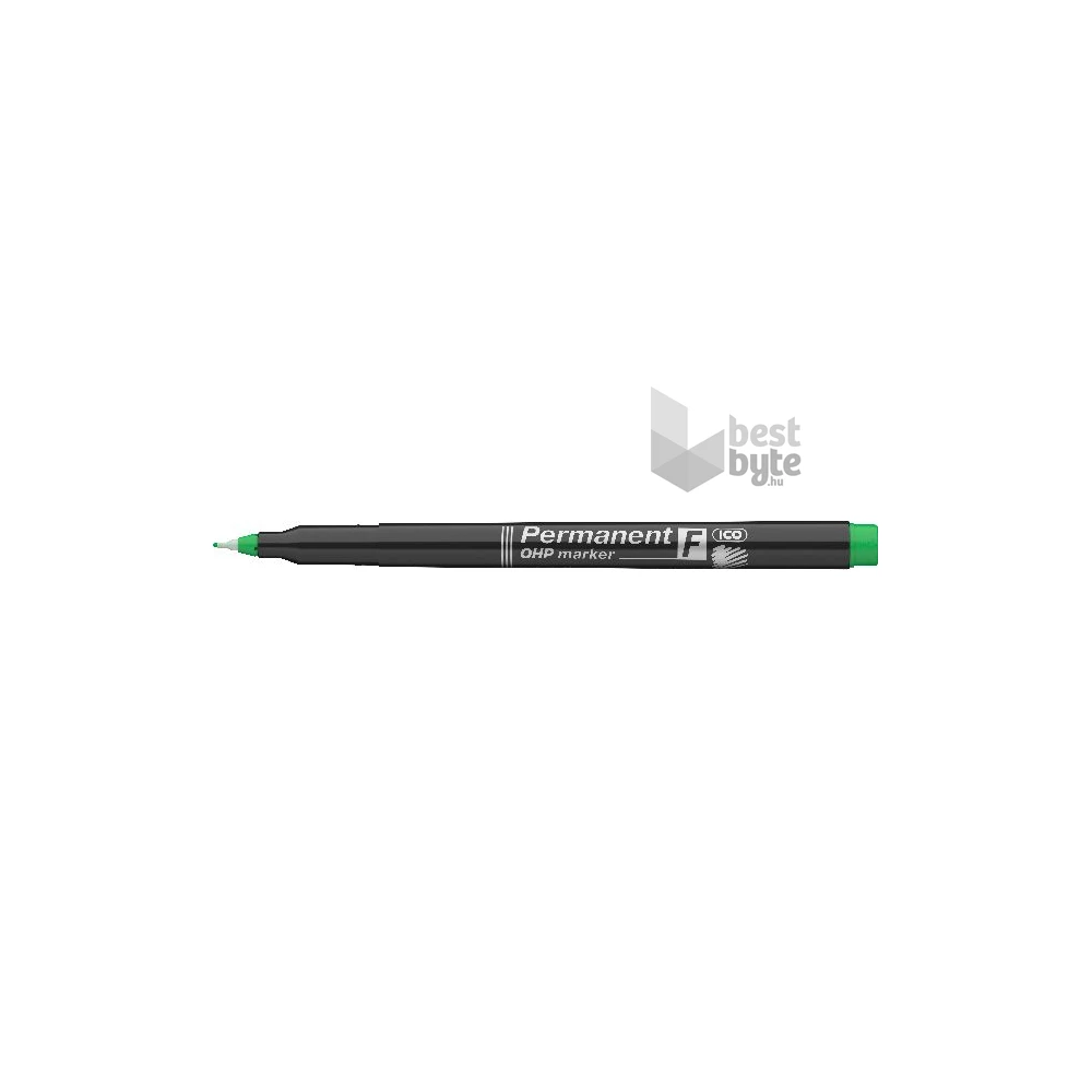 ICO OHP F 0,5mm zöld permanent marker