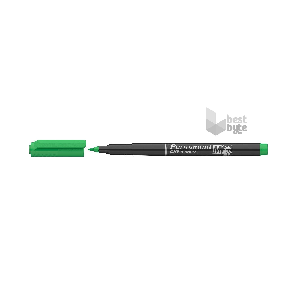 ICO OHP M 1-1,5mm zöld permanent marker