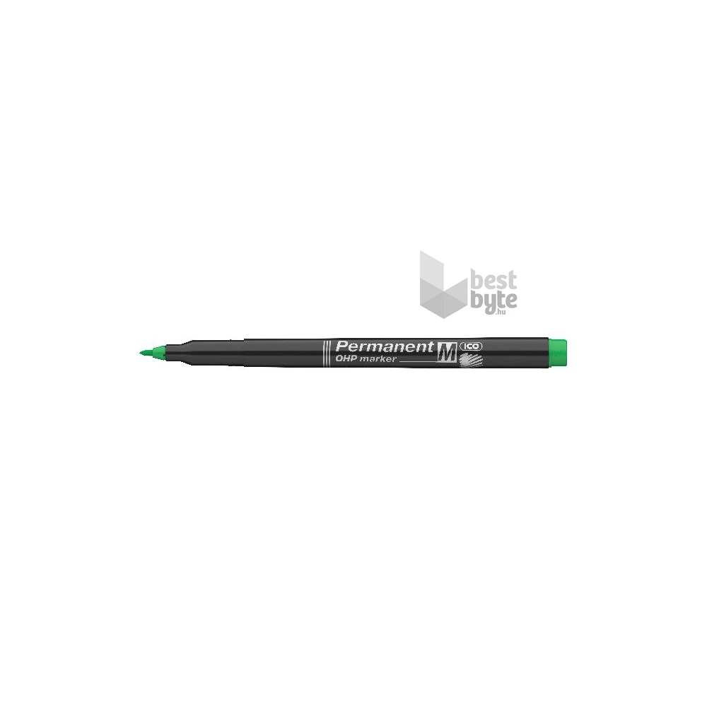 ICO OHP M 1-1,5mm zöld permanent marker