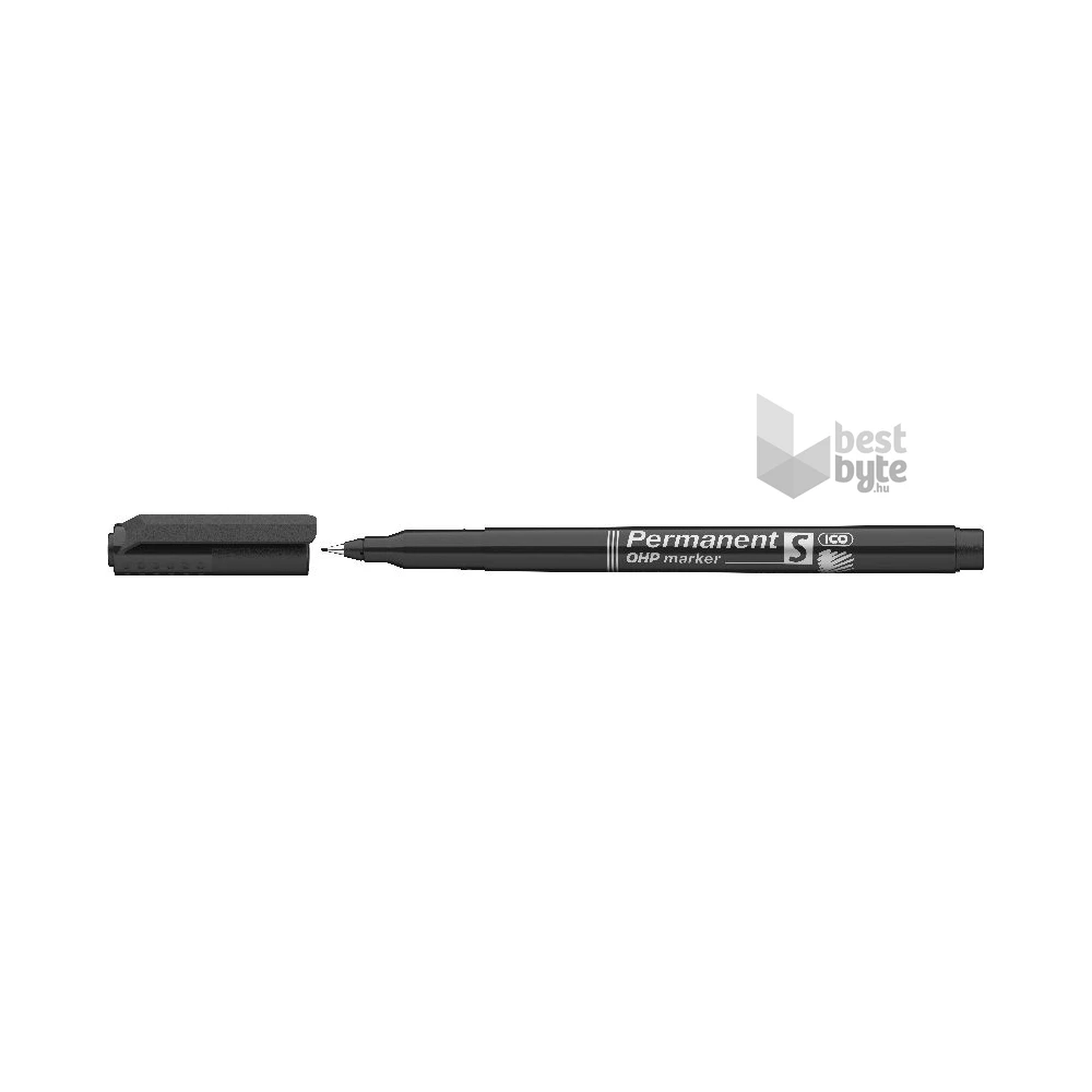 ICO OHP S 0,3mm fekete permanent marker