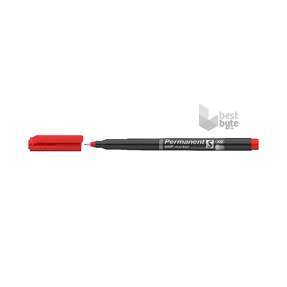 ICO OHP S 0,3mm piros permanent marker