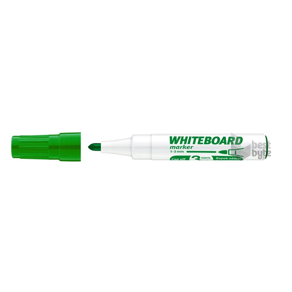 ICO Whiteboard  zöld kerek táblamarker