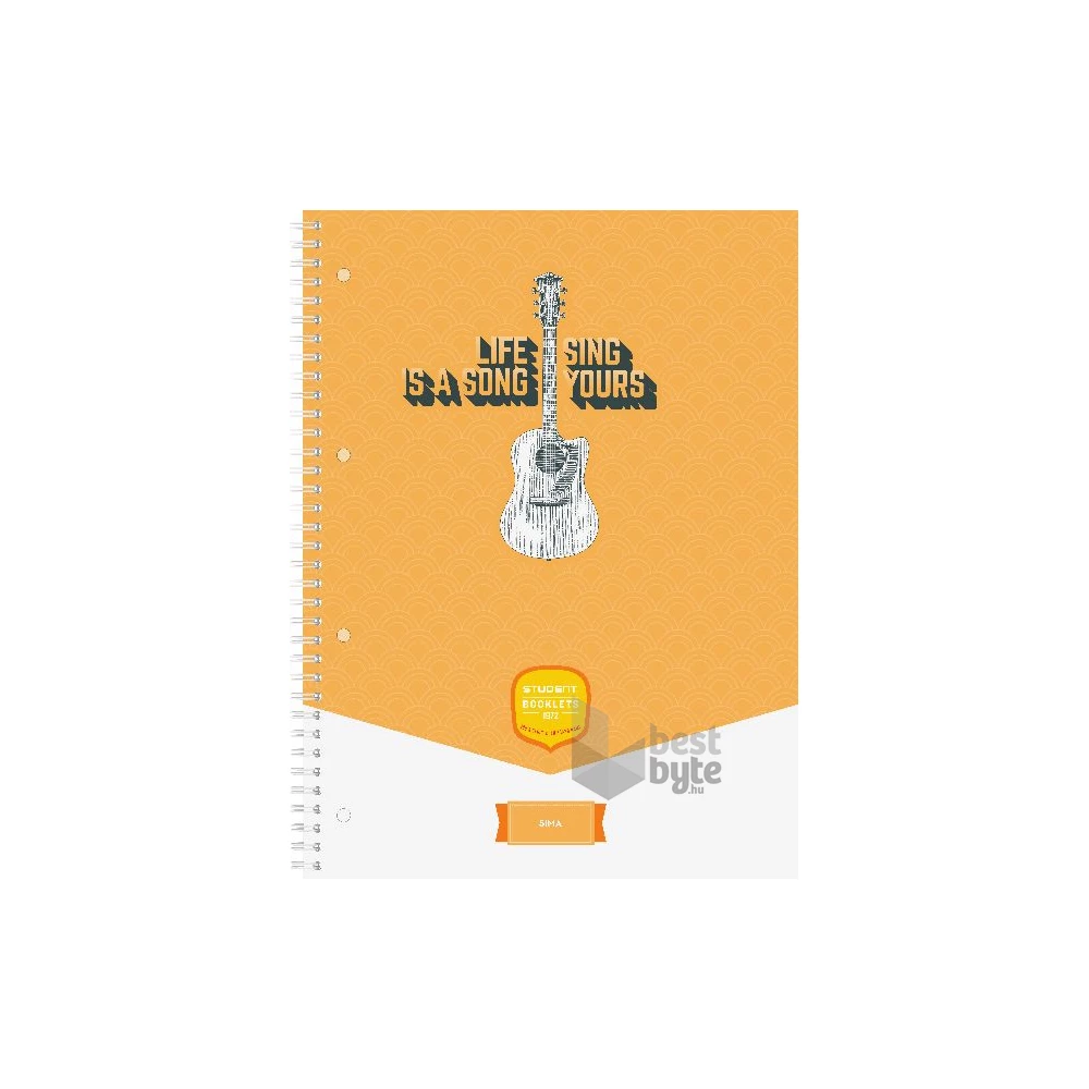 ICO Student Art A4 70lapos sima spirálfüzet