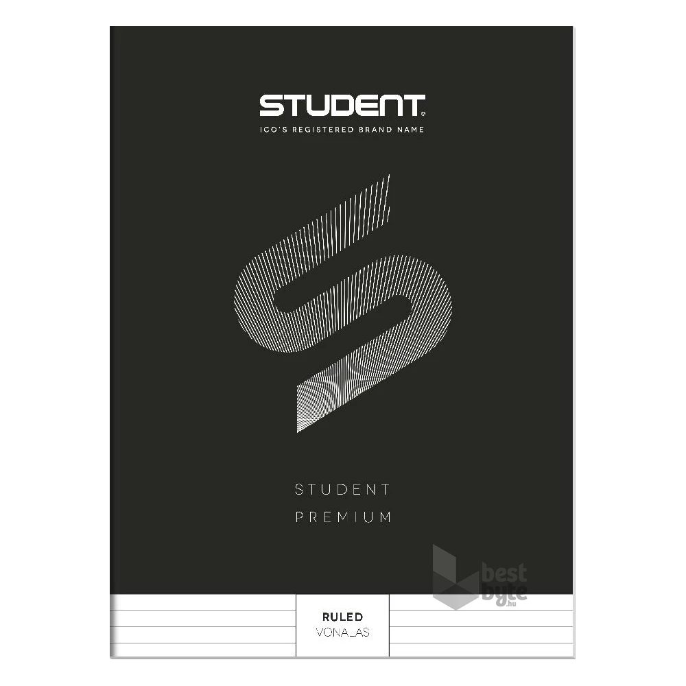 ICO Student Art A4 70lapos sima spirálfüzet