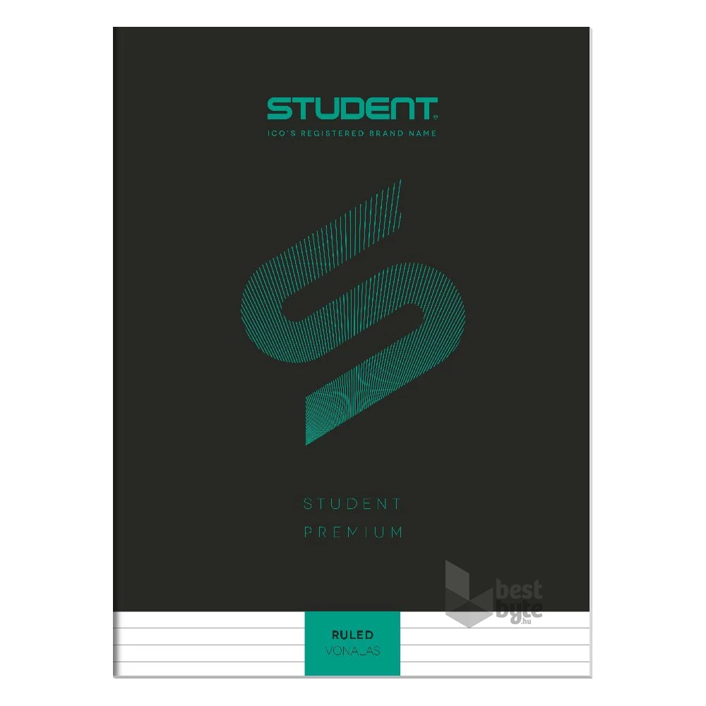 ICO Student Art A4 70lapos sima spirálfüzet