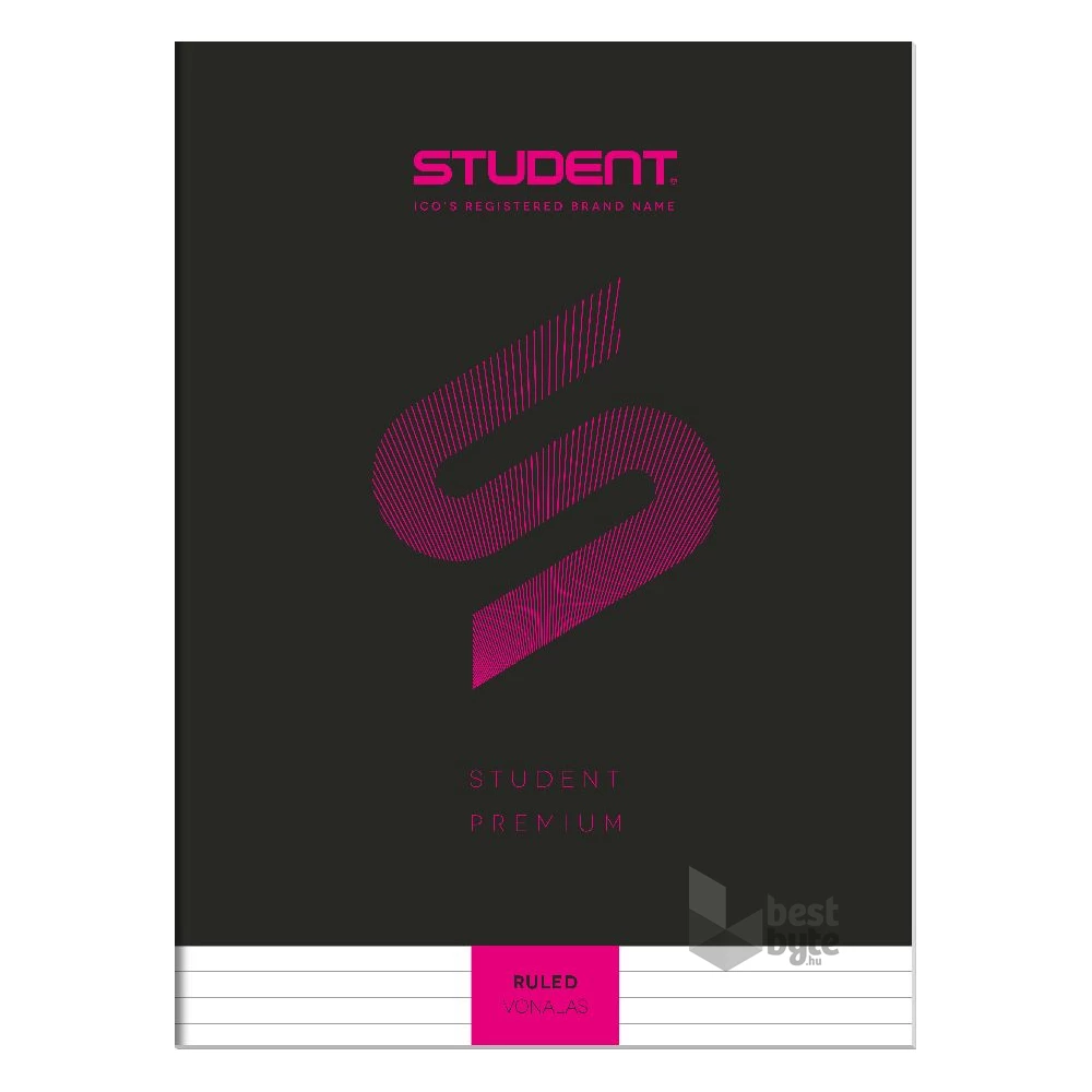 ICO Student Art A4 70lapos sima spirálfüzet