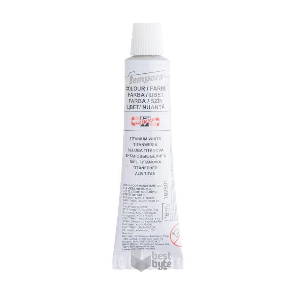 ICO Süni 16ml tubusos fehér tempera