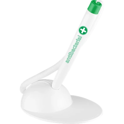 ICO antibakteriális T-Pen fehér/zöld PB ügyféltoll