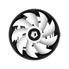 ID-Cooling CPU Cooler - DK-03 Rainbow (14.2-25.6dB; max. 104,48 m3/h; 4pin csatlakozó, PWM, 12cm, LED)