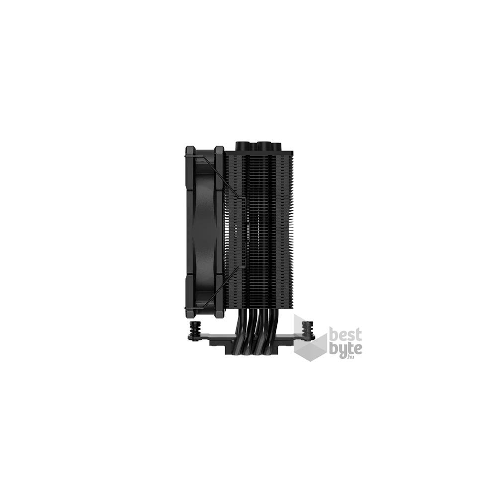 ID-Cooling CPU Cooler - SE-224-XTS BLACK (28.9dB; max. 118,93 m3/h; 4pin csatlakozó, 4 db heatpipe, 12cm, PWM)