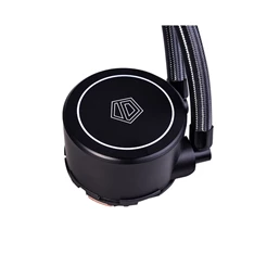 ID-Cooling CPU Water Cooler - FROSTFLOW X 120 (18-35,2dB; max. 126,57 m3/h; 12cm, fehér LED)