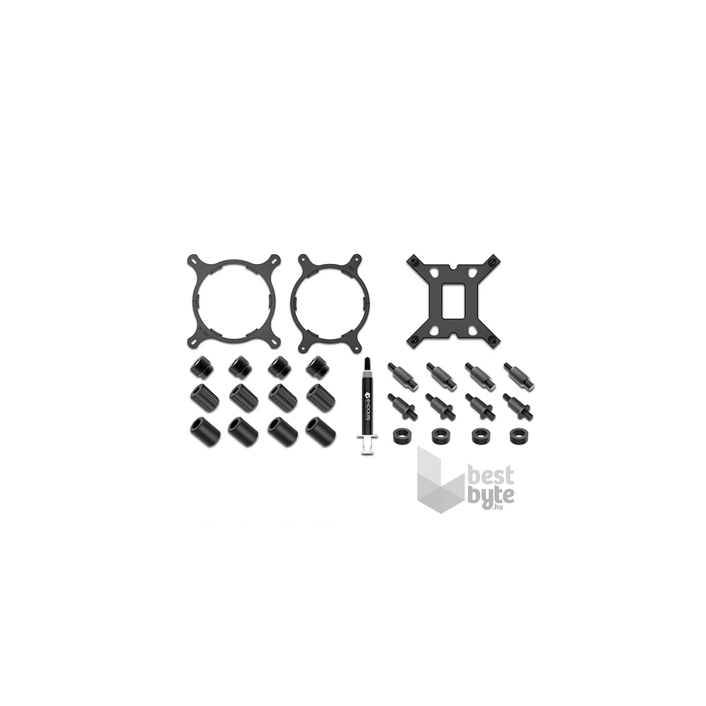 ID-Cooling CPU Water Cooler - FROSTFLOW X 120 (18-35,2dB; max. 126,57 m3/h; 12cm, fehér LED)