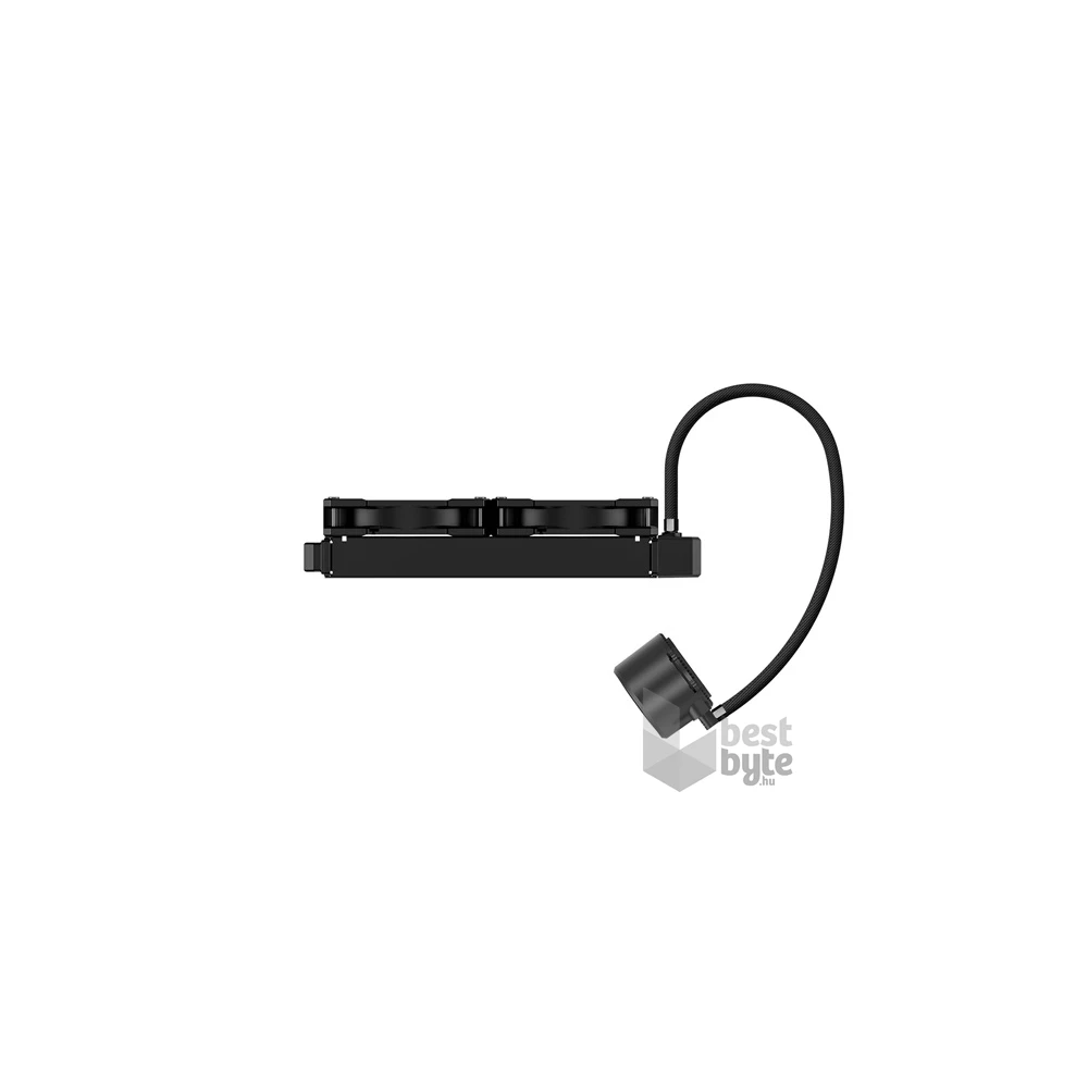ID-Cooling CPU Water Cooler - FROSTFLOW X 240 LITE (35,2dB; max. 129,39 m3/h; 2x12cm, fehér LED)