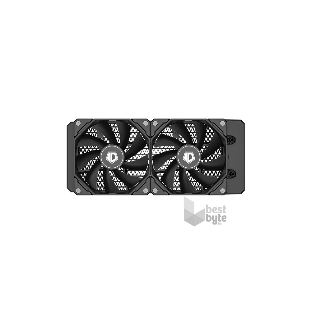 ID-Cooling CPU Water Cooler - FROSTFLOW X 240 LITE (35,2dB; max. 129,39 m3/h; 2x12cm, fehér LED)