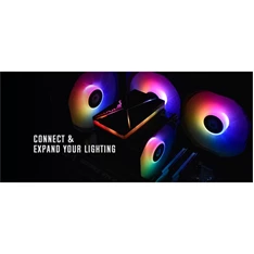 ID-Cooling RGB elosztó - FS-04 ARGB (1 db bemenet ,4 dbkimenet 3pin PWM)