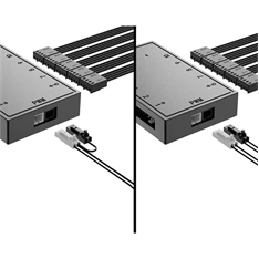 ID-Cooling Ventilátor tápkábel elosztó - FH-10 PWM (10 db 4pin)