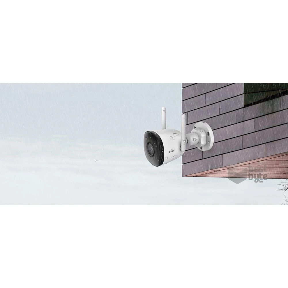 IMOU Bullet 2C 4MP kültéri, H265, 2.8mm (106°), IR30m, beépített mikrofon, SD, fix lencsés Wi-Fi csőkamera