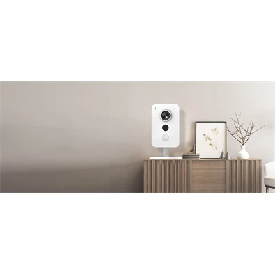 IMOU Cube beltéri, 2MP, 2,8mm(105°),H265, 25fps, IR10m, mikrofon/hangszóró, microSD, fix lencsés Wifi csempekamera