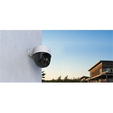 IMOU IPC-S41FA 4MP/fix. 3,6mm/79°/beépített mikrofon/25fps/microSD/PoE Full-Color PT dómkamera