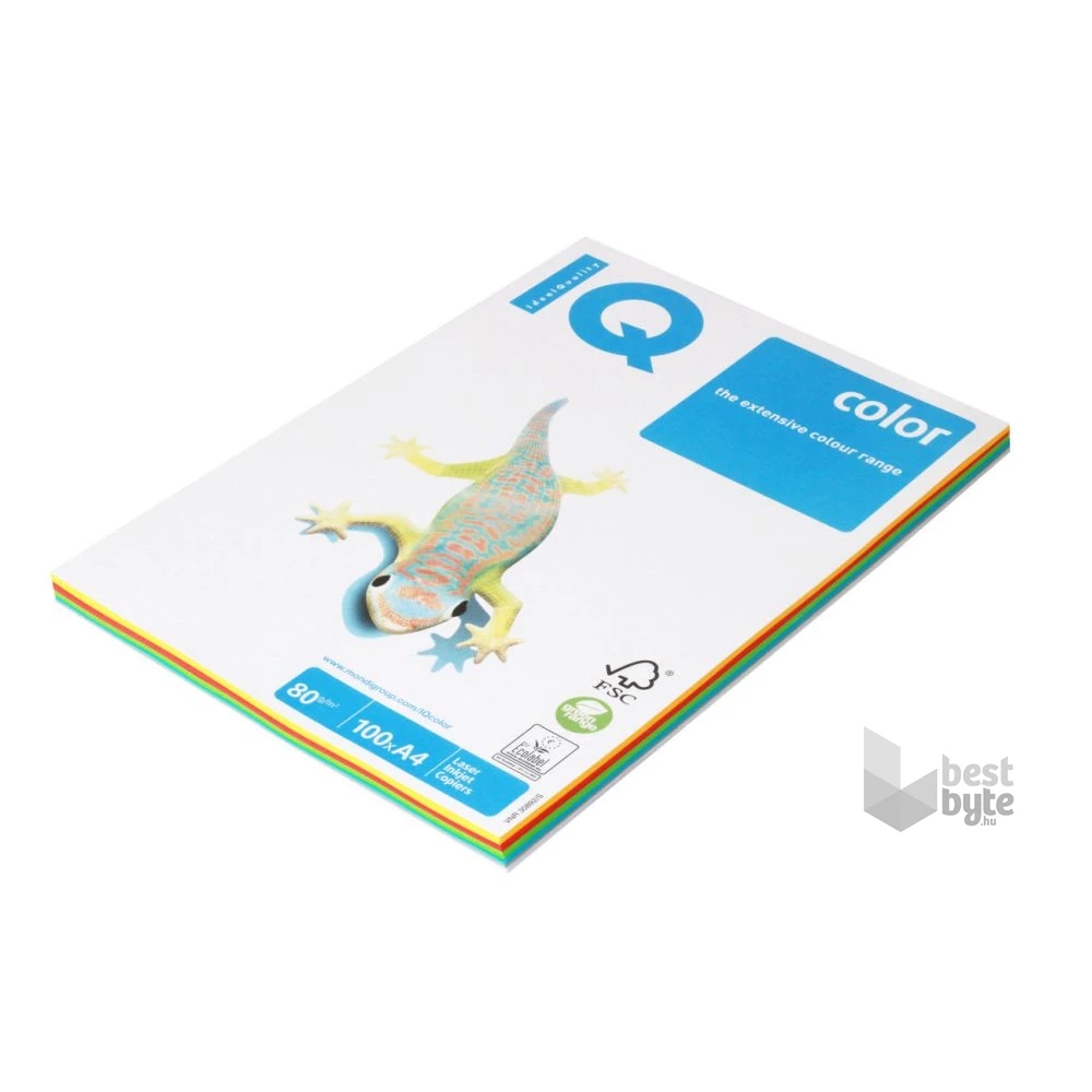 IQ Color A4 80g intenzív színű 4x25db másolópapír