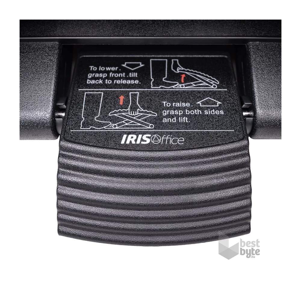 IRISOffice  FR-300-BK fekete lábtámasz