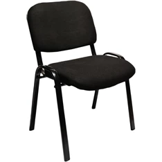 IRISOffice Sten BK fekete tárgyalószék (Használt -B)