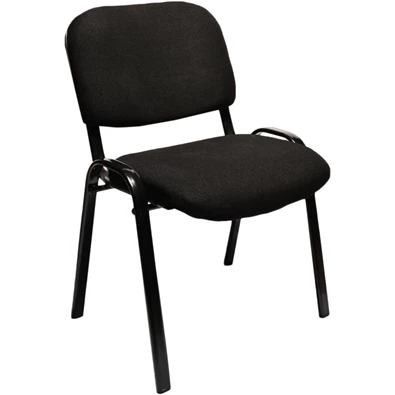 IRISOffice Sten BK fekete tárgyalószék (Használt -B)