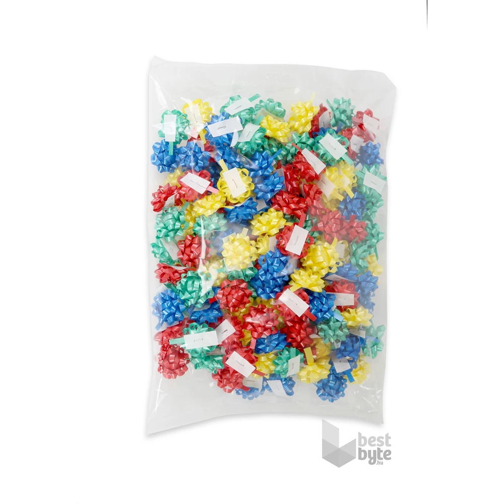 PRASENT AMERICA szalag masni, öntapadós, 35mm átmérő, vegyes színekben