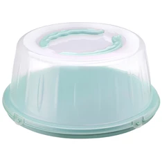 IRIS G-298 BELLA kerek tortatároló és hordozó 33,5x14,5cm