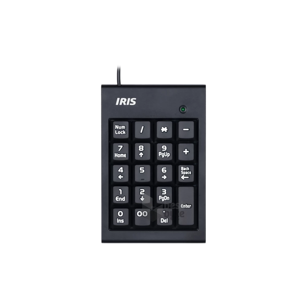 IRIS B-15 USB fekete numerikus billentyűzet