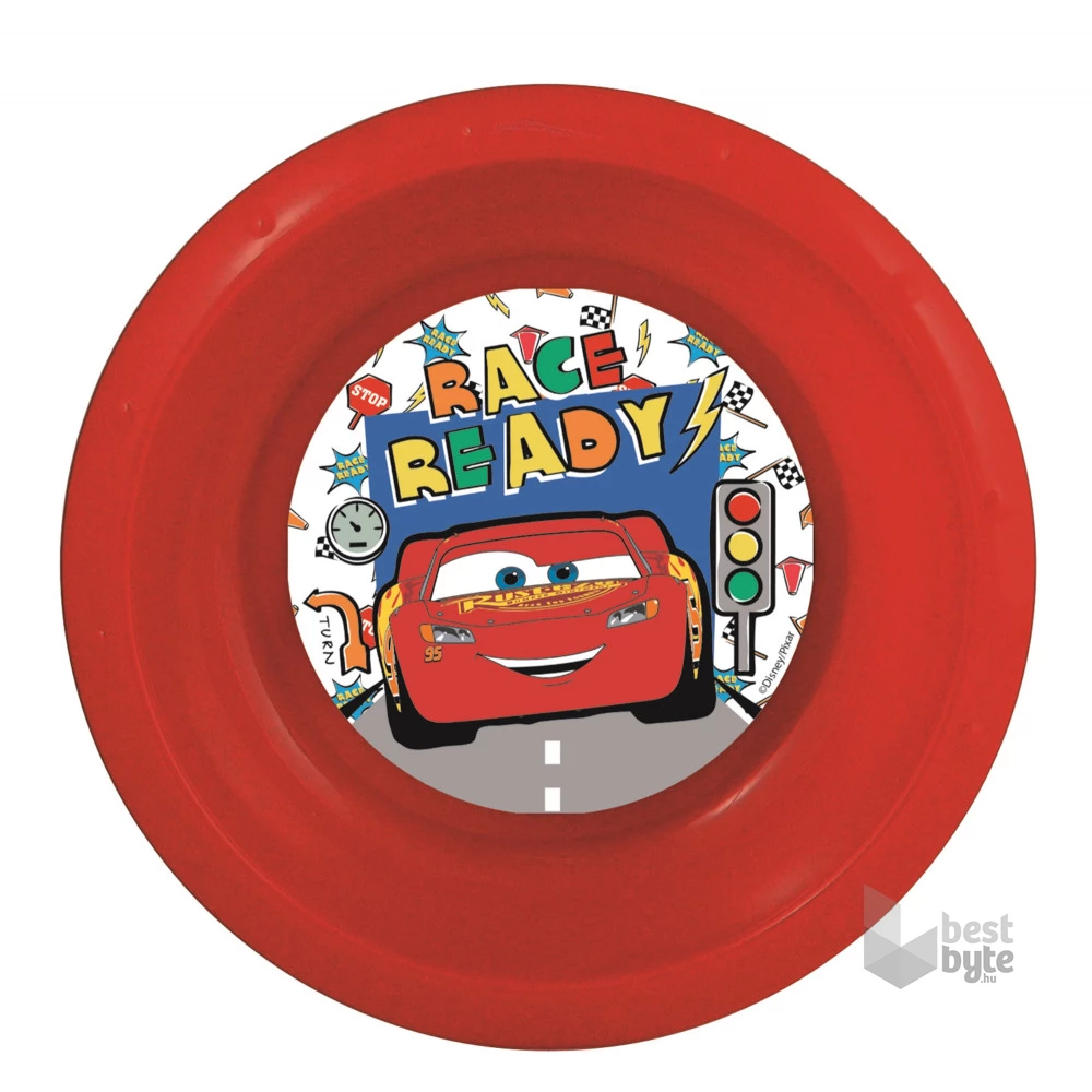 IRIS CARS RACE Disney műanyag mélytányér